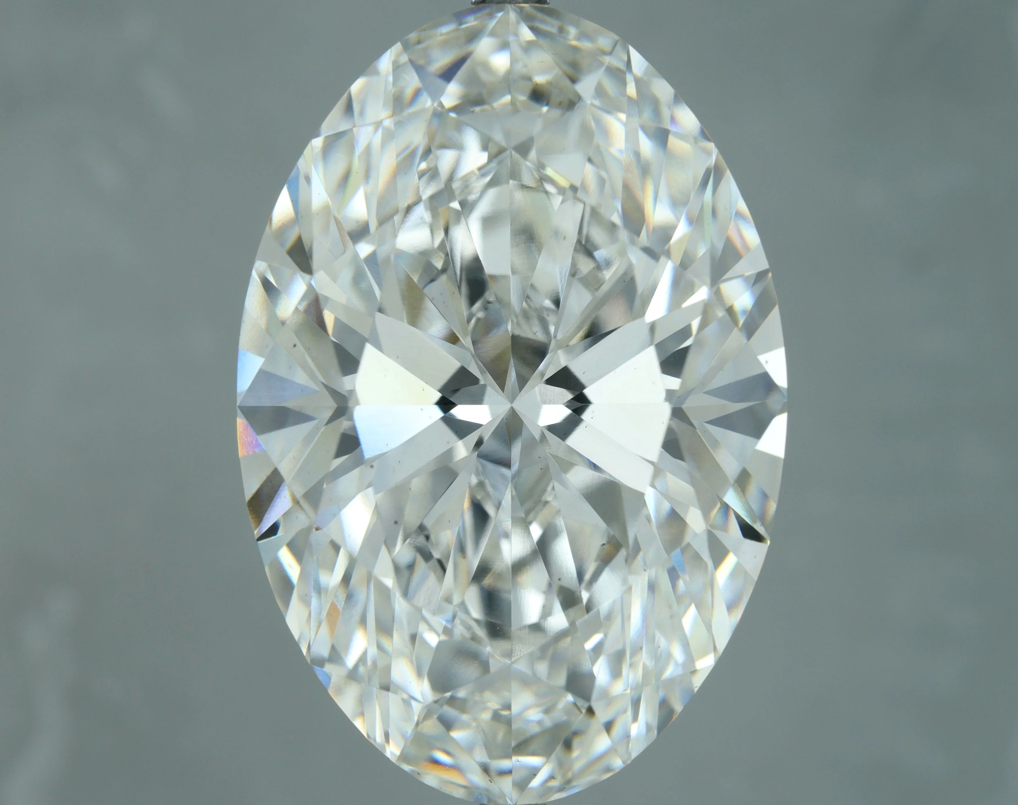 21.52 ct. F/VS1 Oval Lab Grown Diamond