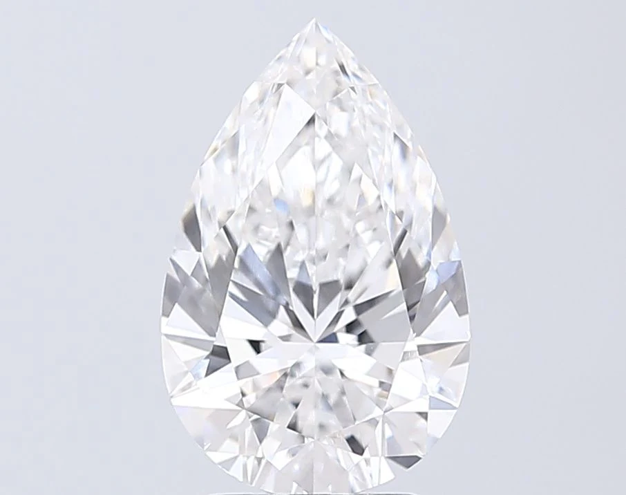 3.00 ct. D/VVS1 Pear Lab Grown Diamond