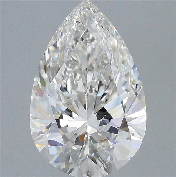 3.00 ct. F/VVS2 Pear Lab Grown Diamond