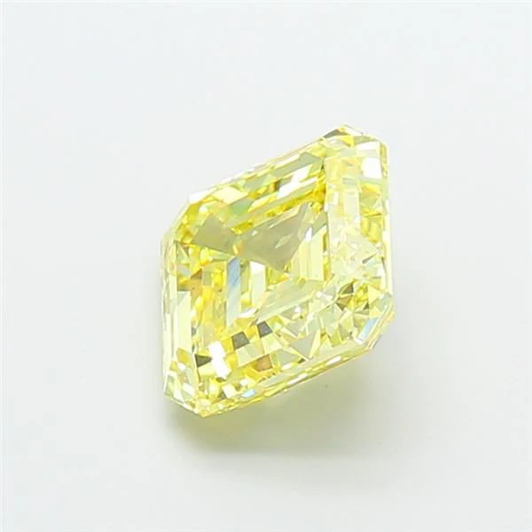 3.00 ct. Fancy Light Yellow/VS2 Asscher Lab Grown Diamond