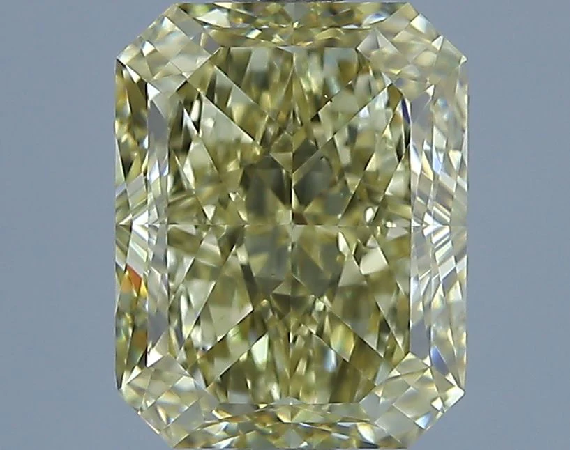 3.00 ct. Fancy Yellow/VS2 Radiant Diamond