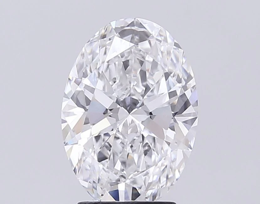 3.01 ct. D/VVS1 Oval Lab Grown Diamond
