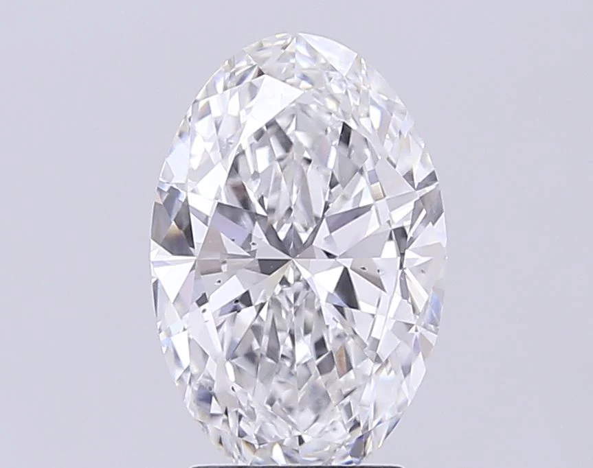 3.01 ct. E/SI1 Oval Lab Grown Diamond