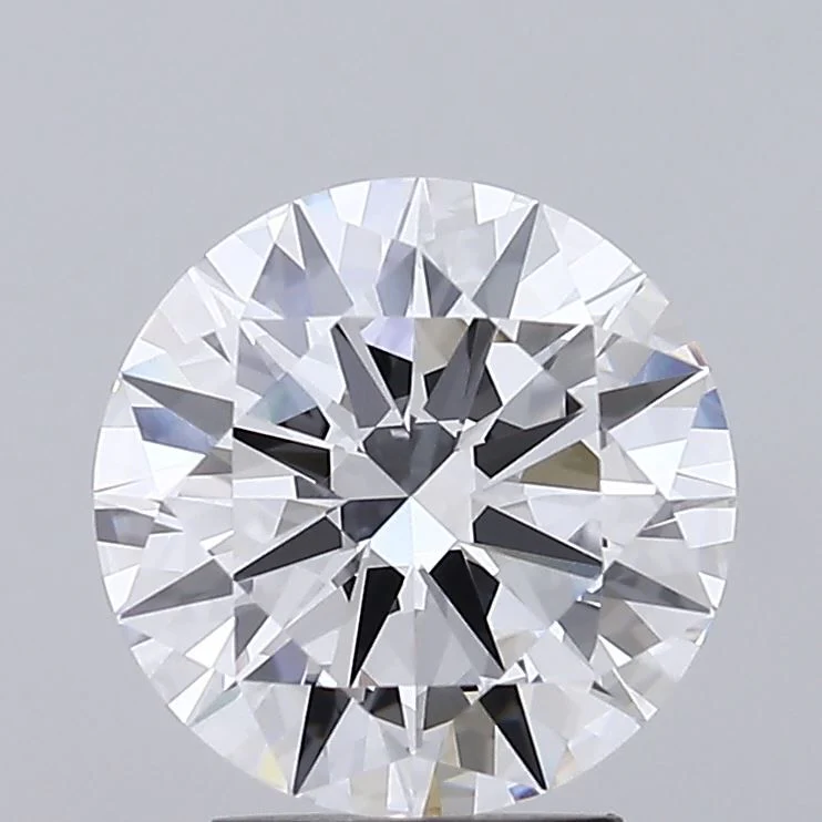 3.01 ct. E/VVS2 Round Lab Grown Diamond