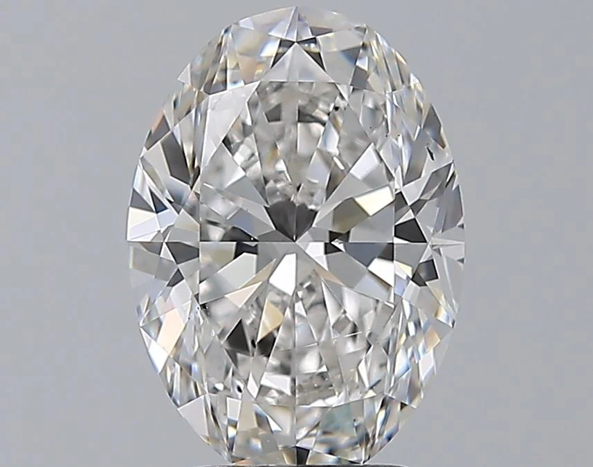 3.01 ct. F/SI1 Oval Diamond