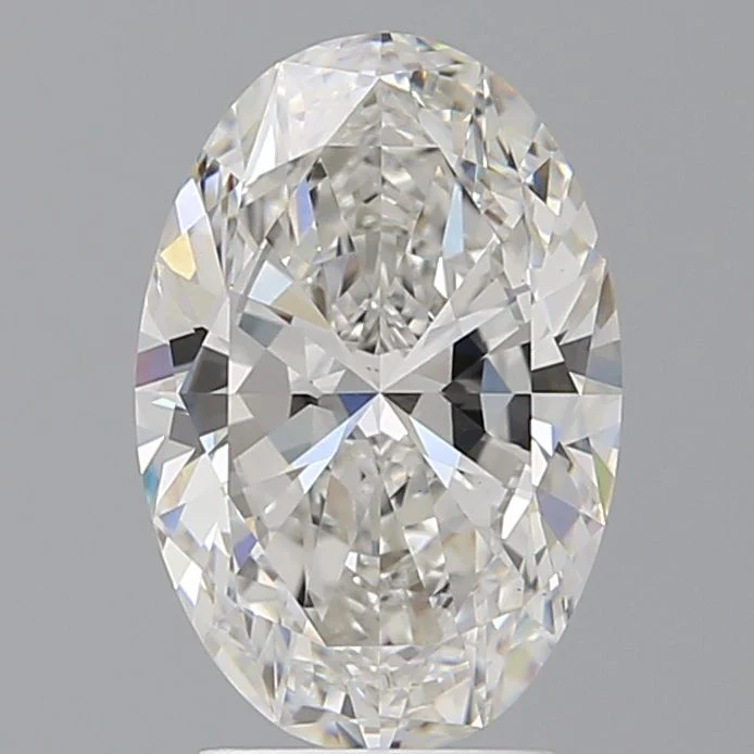 3.01 ct. F/VS1 Oval Lab Grown Diamond