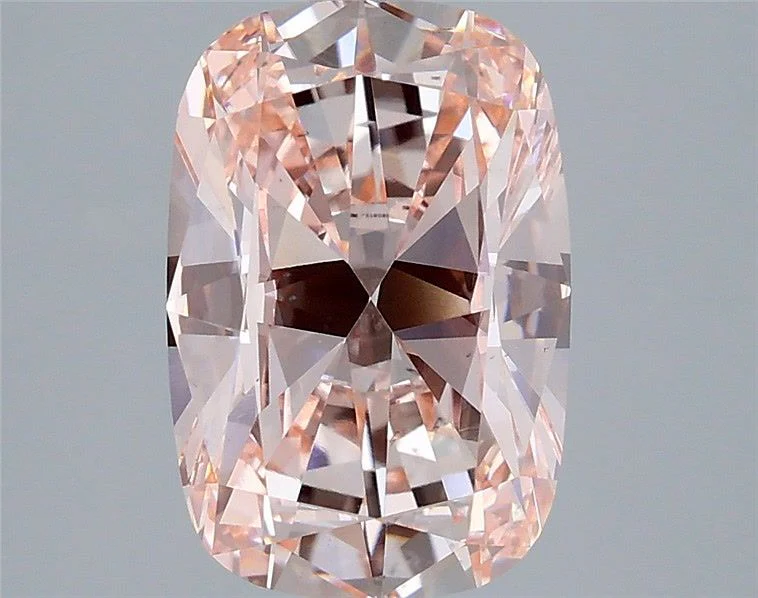 3.01 ct. Fancy Pink/VS1 Cushion Modified Lab Grown Diamond