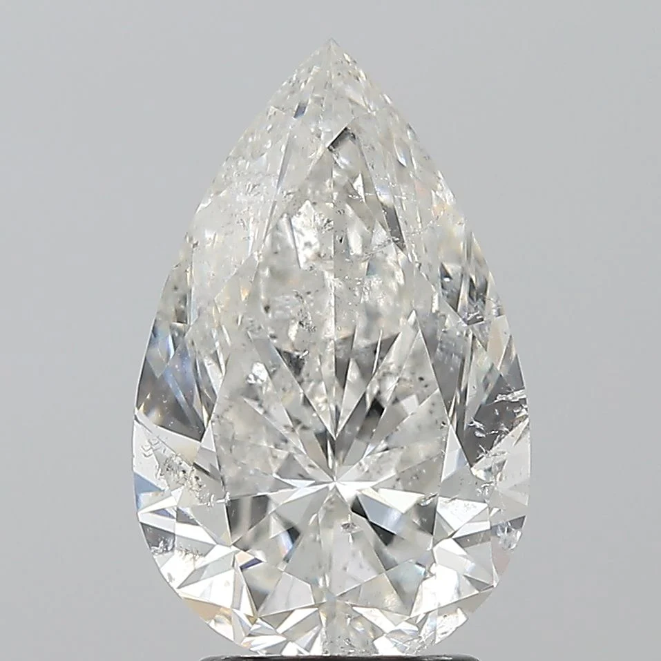 3.01 ct. G/SI2 Pear Diamond