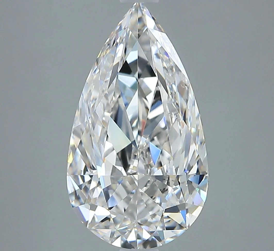 3.01 ct. G/VS2 Pear Diamond
