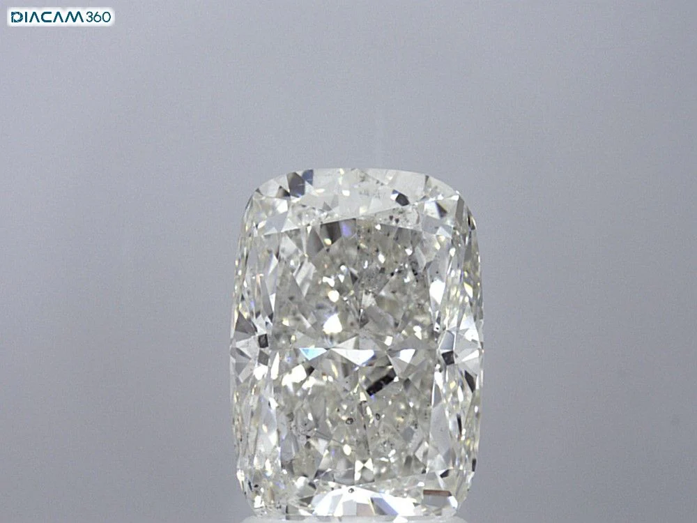 3.01 ct. I/SI2 Cushion Brilliant Diamond