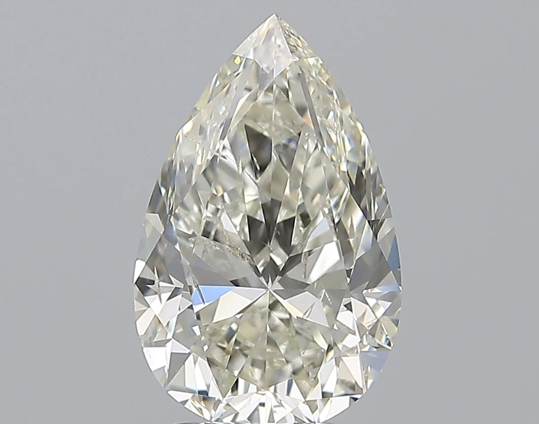 3.01 ct. I/SI2 Pear Diamond