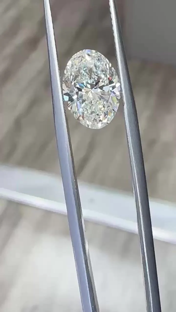 3.01 ct. J/SI1 Oval Diamond