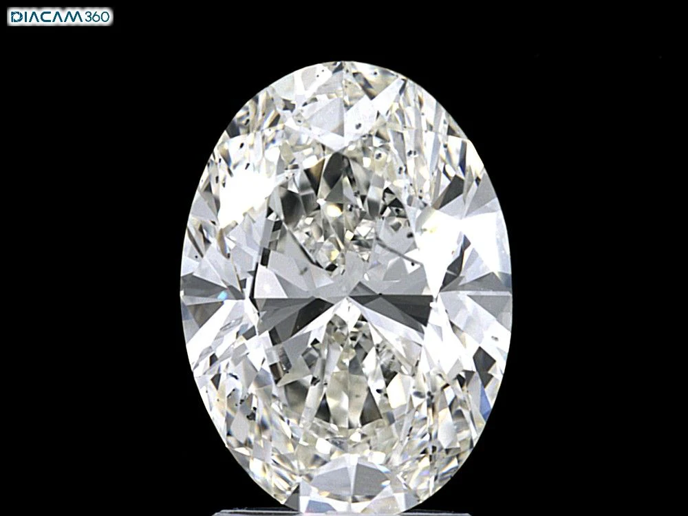 3.01 ct. K/SI2 Oval Diamond