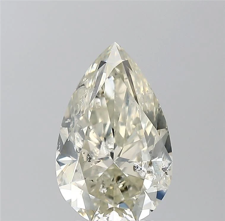 3.01 ct. K/SI2 Pear Diamond