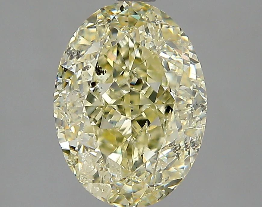 3.01 ct. M/SI2 Oval Diamond