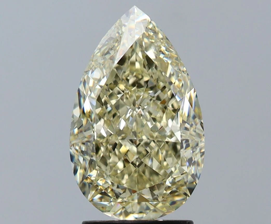 3.01 ct. U-V/VS1 Pear Diamond