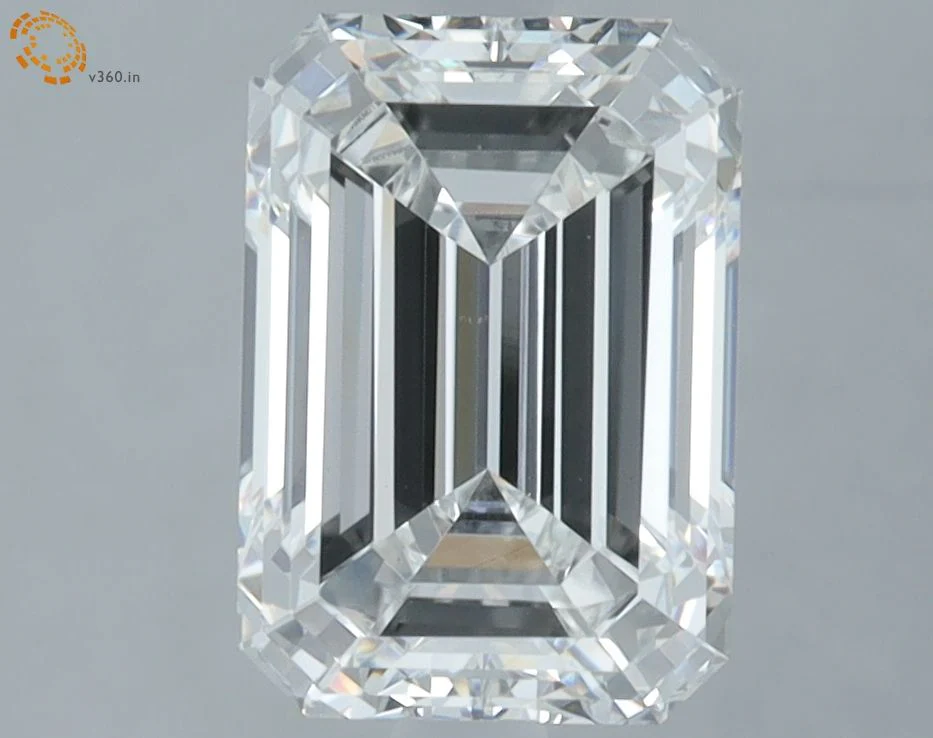 3.02 ct. F/VVS2 Emerald Lab Grown Diamond