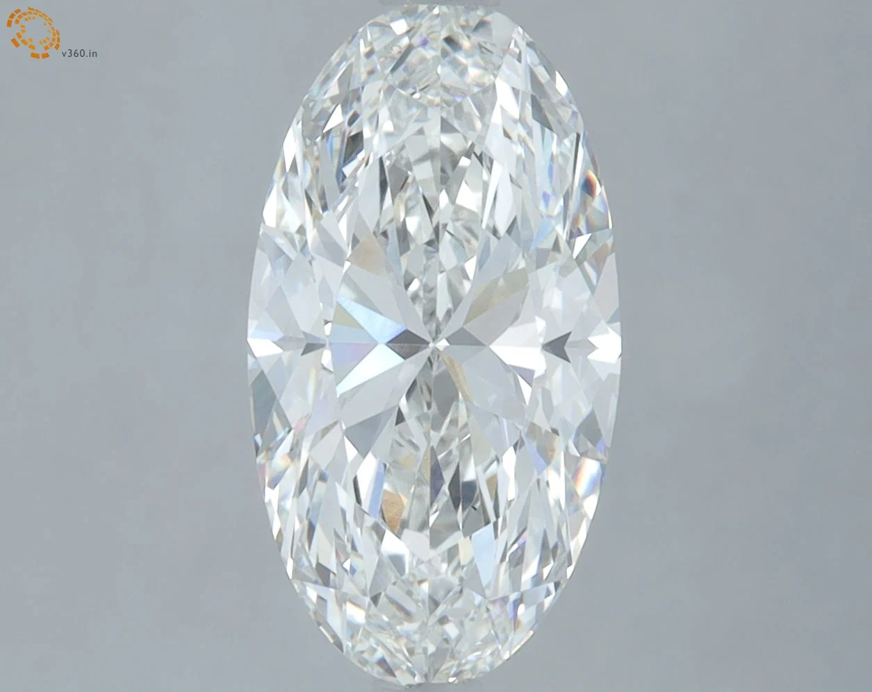 3.02 ct. F/VVS2 Oval Lab Grown Diamond