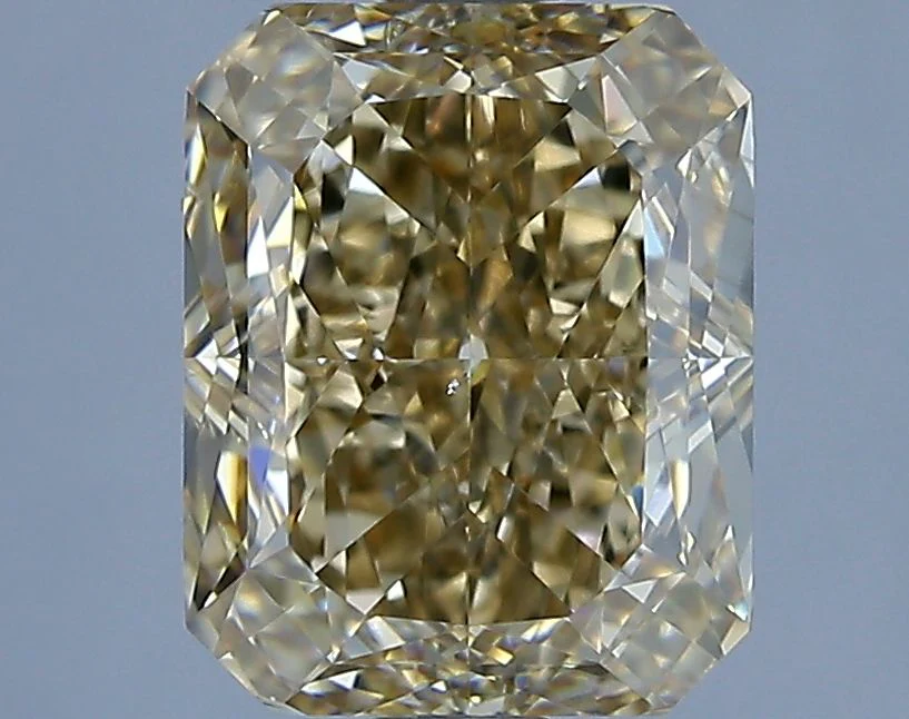 3.02 ct. Fancy Yellow/SI1 Radiant Diamond