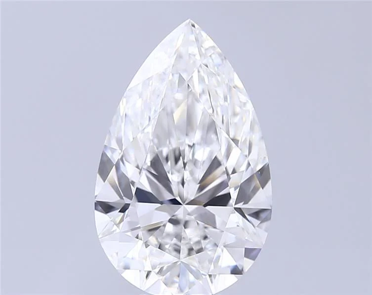 3.03 ct. D/VVS1 Pear Lab Grown Diamond