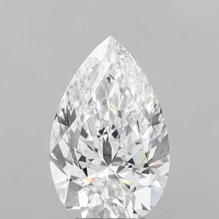 3.03 ct. E/VS1 Pear Lab Grown Diamond