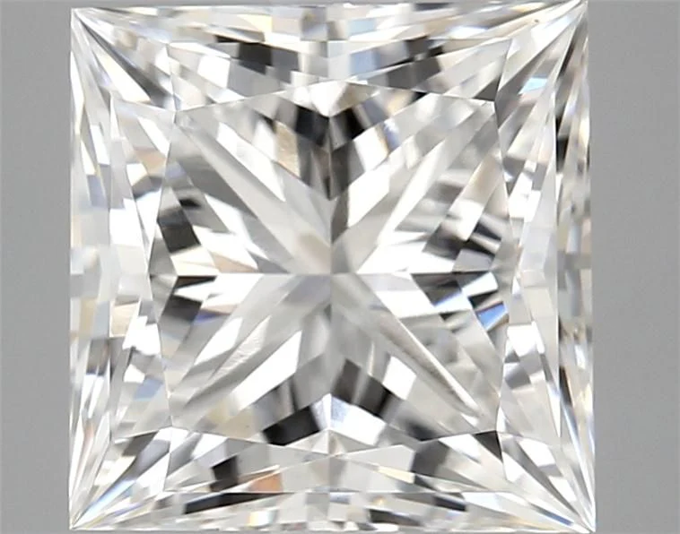 3.03 ct. E/VVS2 Princess Lab Grown Diamond - Image 2