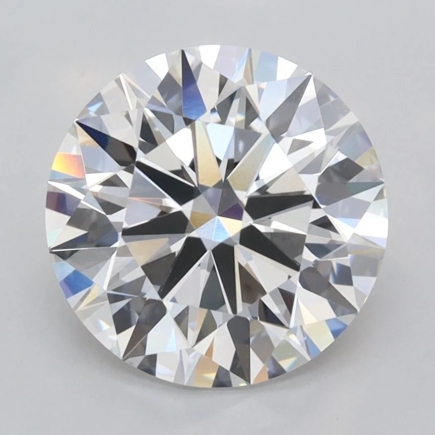 3.03 ct. E/VVS2 Round Lab Grown Diamond