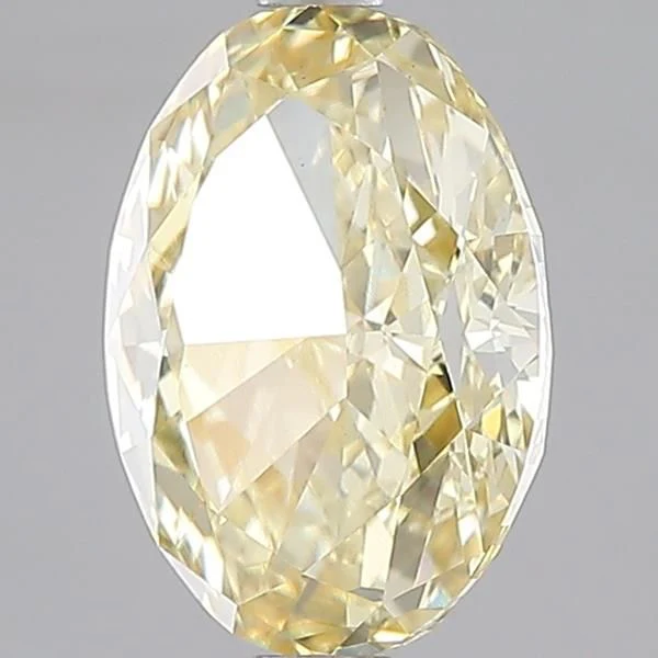 3.03 ct. Fancy Intense Yellow/VS1 Oval Lab Grown Diamond