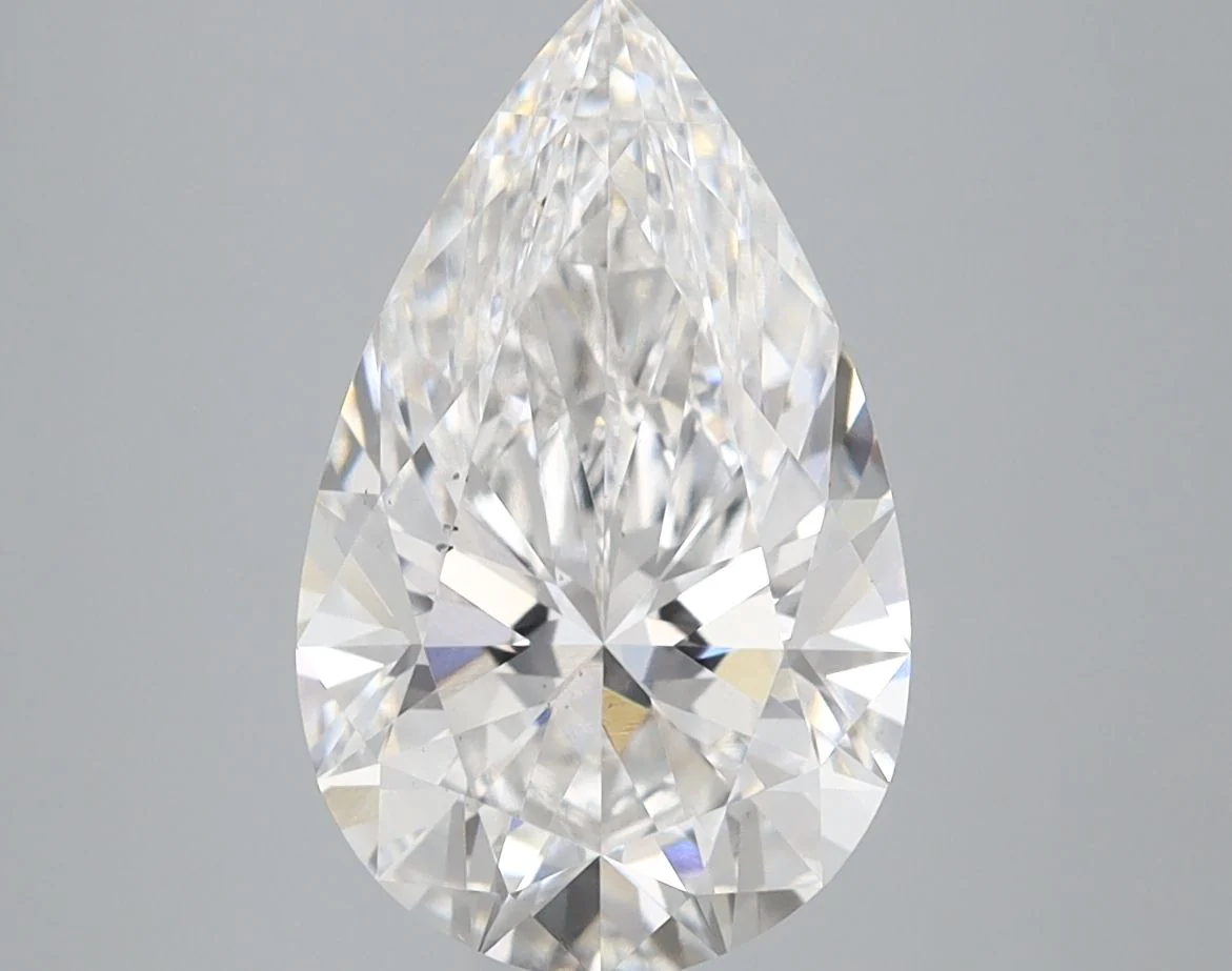 3.04 ct. E/VS2 Pear Lab Grown Diamond