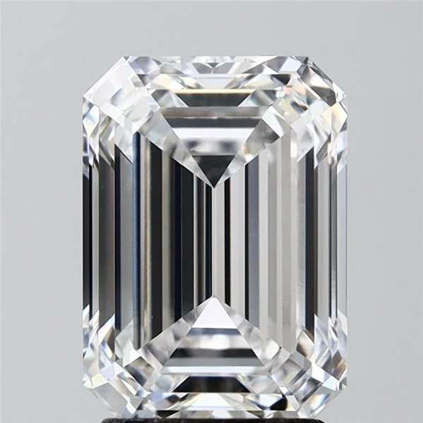 3.05 ct. D/VVS2 Emerald Lab Grown Diamond