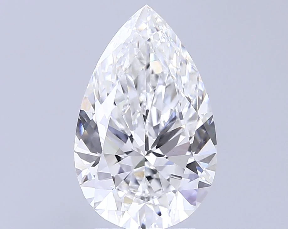 3.05 ct. D/VVS2 Pear Lab Grown Diamond