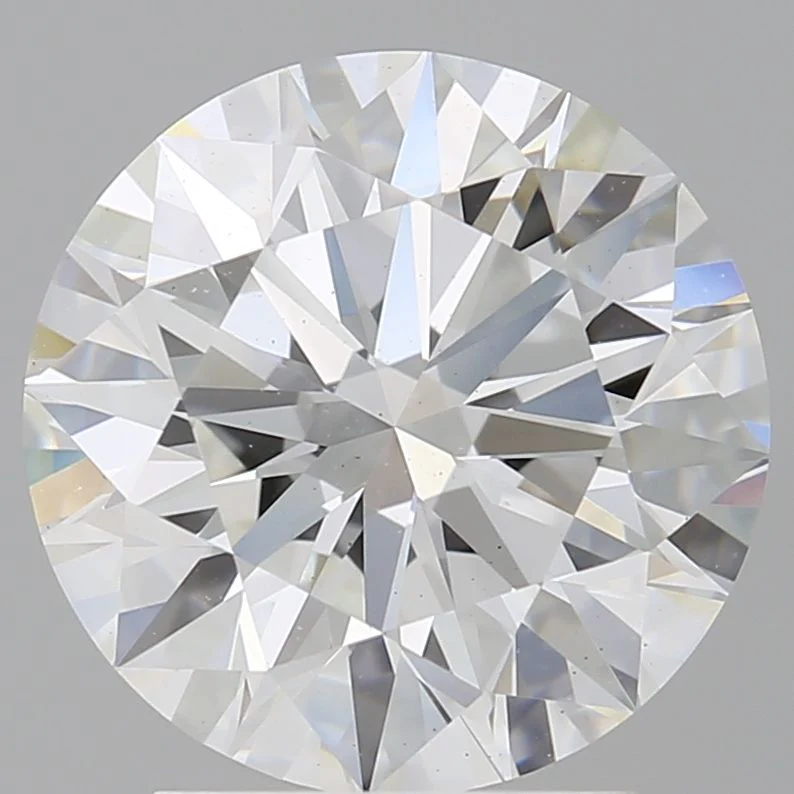 3.05 ct. E/VS2 Round Lab Grown Diamond