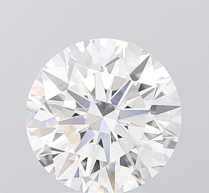3.05 ct. E/VS2 Round Lab Grown Diamond