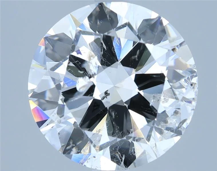 3.05 ct. F/I1 Round Diamond