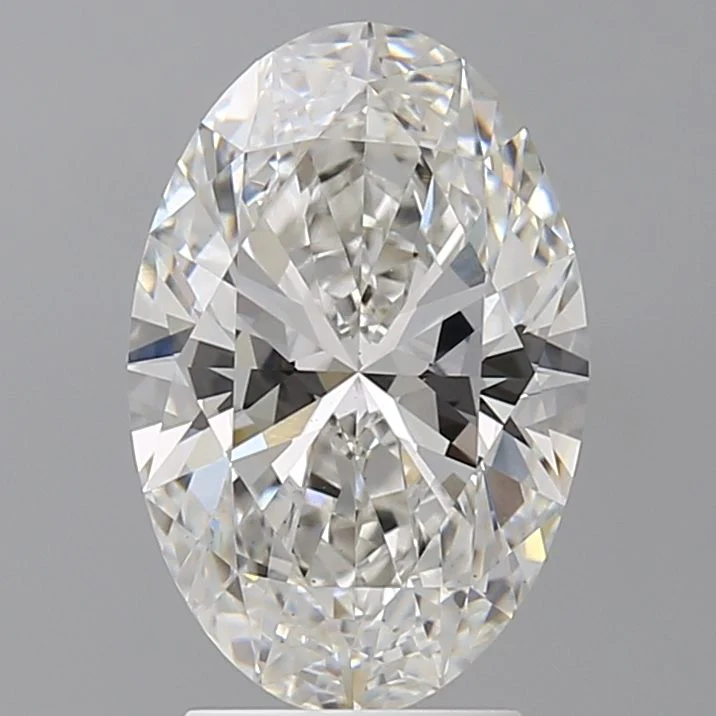 3.05 ct. F/VS1 Oval Lab Grown Diamond