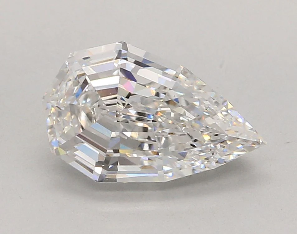 3.06 ct. D/VS1 Pear Lab Grown Diamond