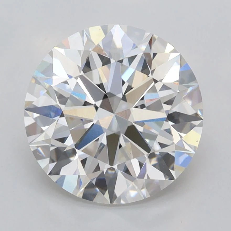 3.06 ct. E/VVS2 Round Lab Grown Diamond