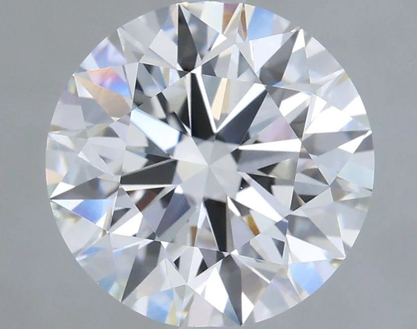 3.06 ct. E/VVS2 Round Lab Grown Diamond