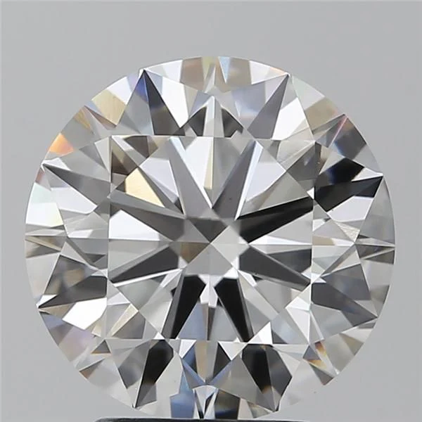 3.06 ct. F/VVS2 Round Lab Grown Diamond