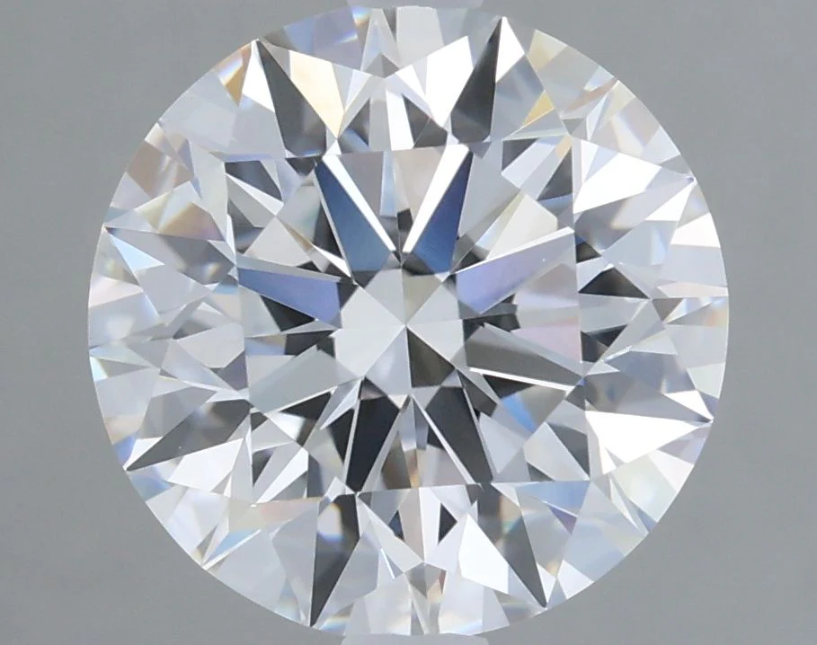 3.07 ct. E/VVS2 Round Lab Grown Diamond