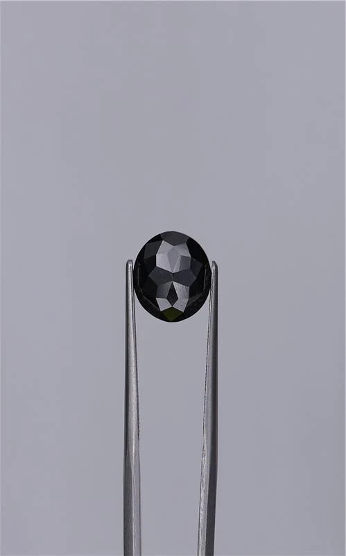 3.07 ct. Fancy Black/VVS2 Oval Diamond