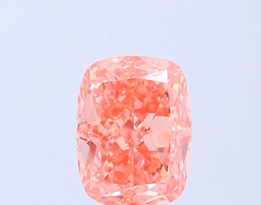 3.07 ct. Fancy Intense Pink/VS1 Cushion Modified Lab Grown Diamond