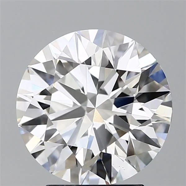 3.08 ct. D/VVS2 Round Lab Grown Diamond