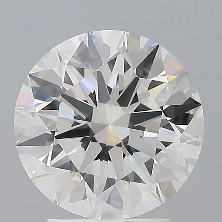 3.08 ct. E/VVS2 Round Lab Grown Diamond