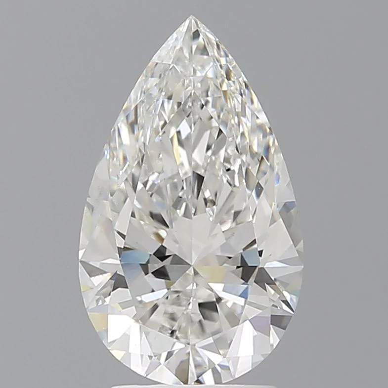 3.08 ct. F/VS1 Pear Lab Grown Diamond