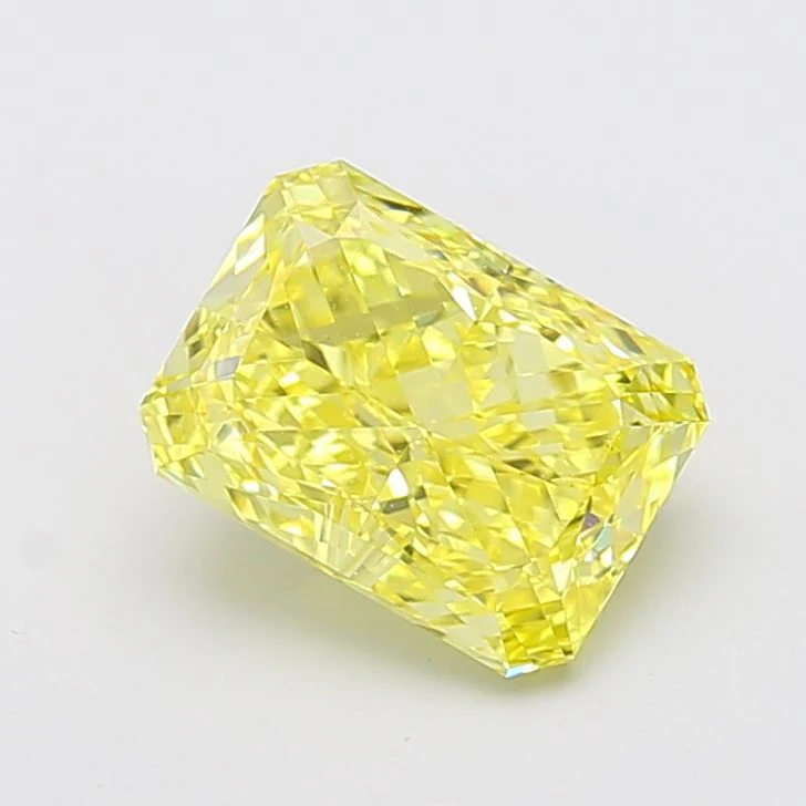 3.08 ct. Fancy Intense Yellow/VVS2 Radiant Lab Grown Diamond