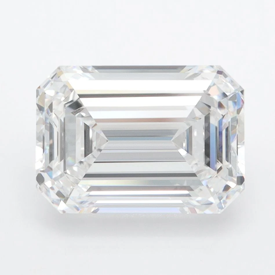 3.09 ct. D/FL Emerald Lab Grown Diamond