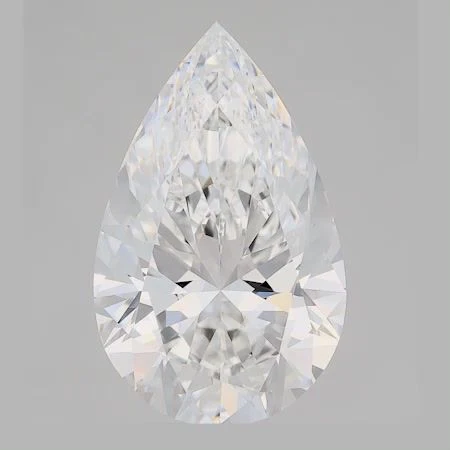 3.09 ct. D/VVS2 Pear Lab Grown Diamond - Image 2