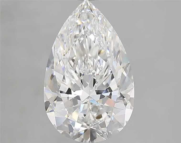 3.09 ct. E/VVS2 Pear Lab Grown Diamond
