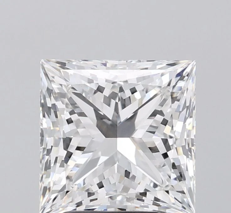 3.09 ct. E/VVS2 Princess Lab Grown Diamond